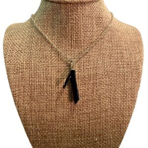 Black Coral Pendant necklace